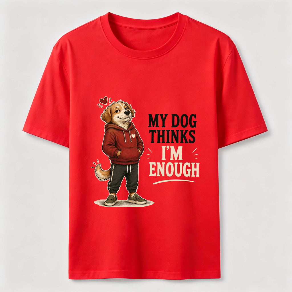 My Dog Thinks I’m Enough Classic T-Shirt