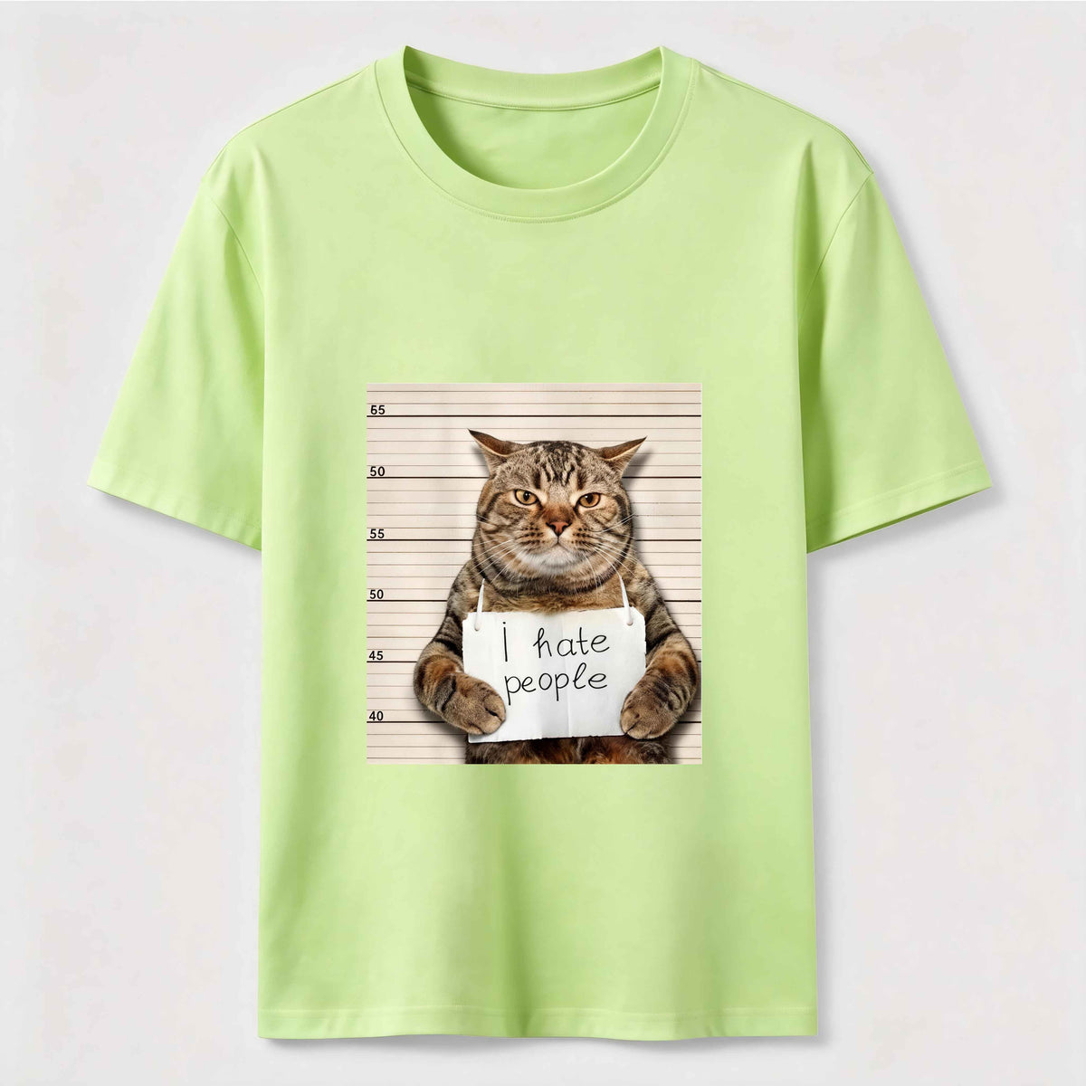 PetTaxClub I Hate People Mugshot Cat Classic T-Shirt