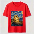 Paddle Under the Stars Cat Classic T-Shirt