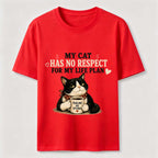 No Respect for My Life Plan Cat Classic T-Shirt