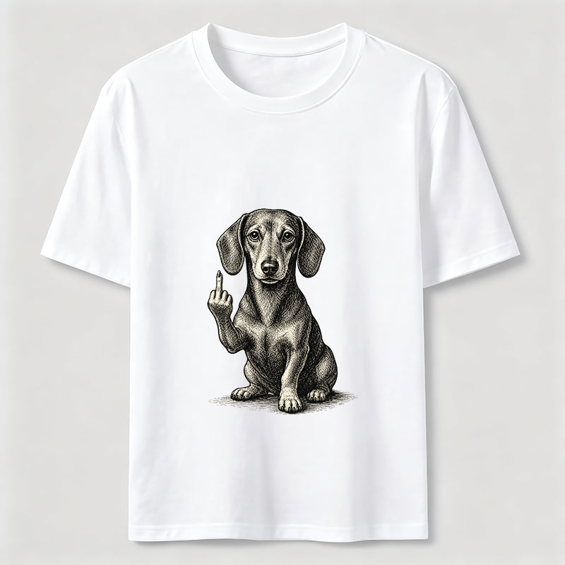 PetTaxClub Sarcastic Wiener Dog Attitude Classic T-Shirt