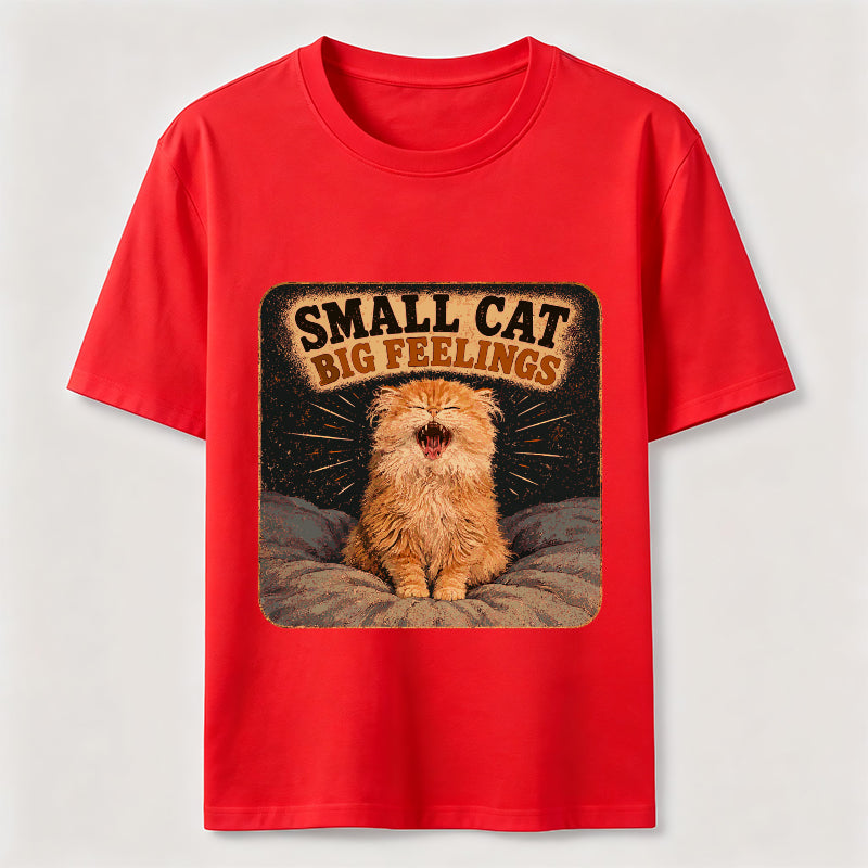 Small Cat Big Feelings Classic T-Shirt