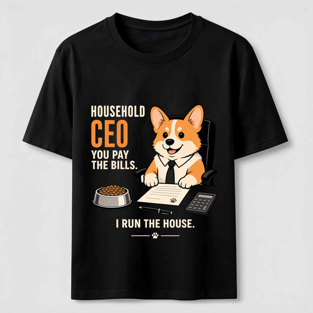 PetTaxClub Household CEO Corgi Classic T-Shirt