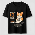 PetTaxClub Household CEO Corgi Classic T-Shirt