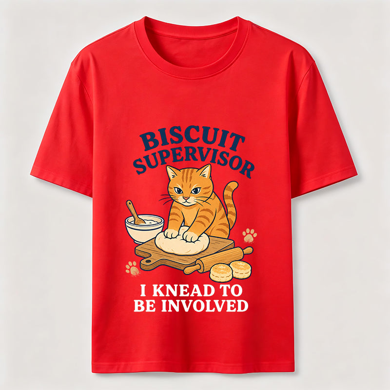PetTaxClub Biscuit Supervisor Baking Cat Classic T-Shirt