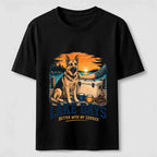 PetTaxClub Lake Days German Shepherd Sidekick Classic T-Shirt