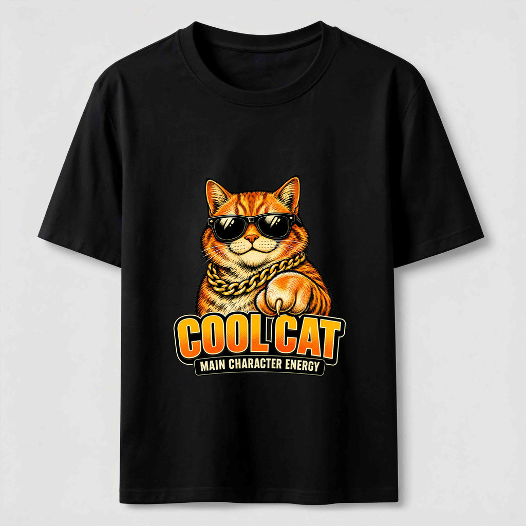 PetTaxClub Cool Cat Main Character Energy Classic T-Shirt
