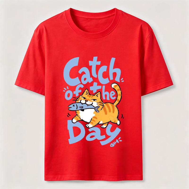 Catch of the Day Cat Classic T-Shirt