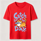 Catch of the Day Cat Classic T-Shirt