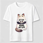 PetTaxClub My Cat Runs My Life Classic T-Shirt