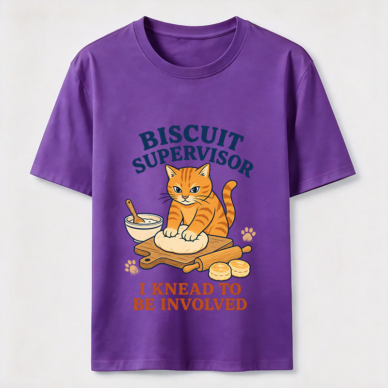 PetTaxClub Biscuit Supervisor Baking Cat Classic T-Shirt