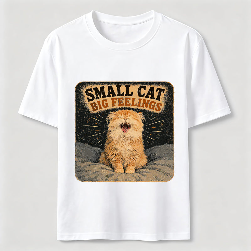 Small Cat Big Feelings Classic T-Shirt