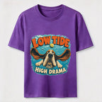 PetTaxClub Low Tide High Drama Basset Hound Classic T-Shirt