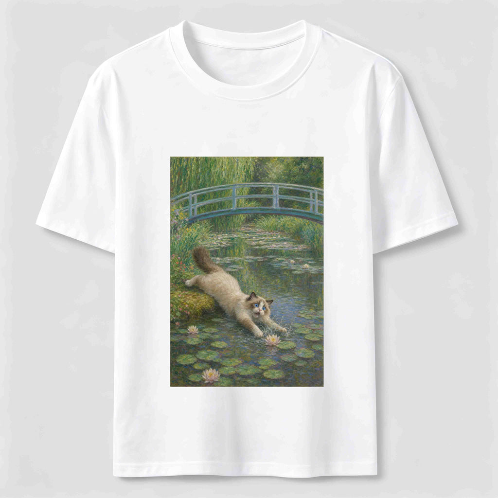 PetTaxClub Pond Panic Cat Classic T-Shirt
