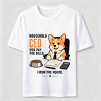 PetTaxClub Household CEO Corgi Classic T-Shirt