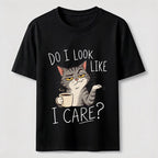 PetTaxClub Do I Look Like I Care Cat Classic T-Shirt