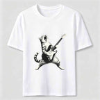 PetTaxClub Rockstar Guitar Cat Classic T-Shirt