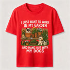 PetTaxClub Garden Time with My Dogs Classic T-Shirt