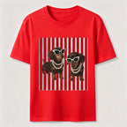 PetTaxClub Cool Dachshund Sunglasses Classic T-Shirt