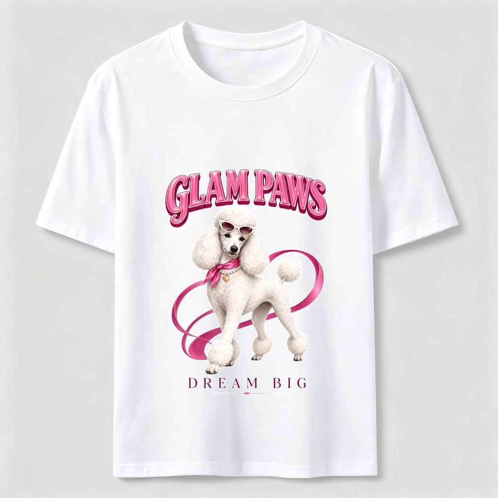 PetTaxClub Glam Paws Fashion Dog Classic T-Shirt