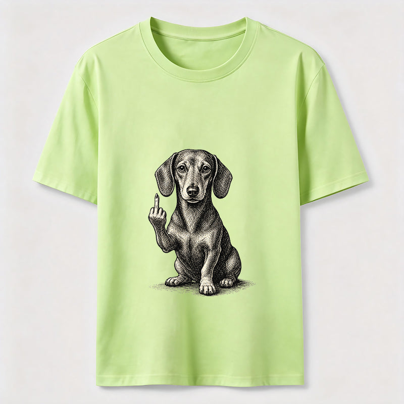 PetTaxClub Sarcastic Wiener Dog Attitude Classic T-Shirt