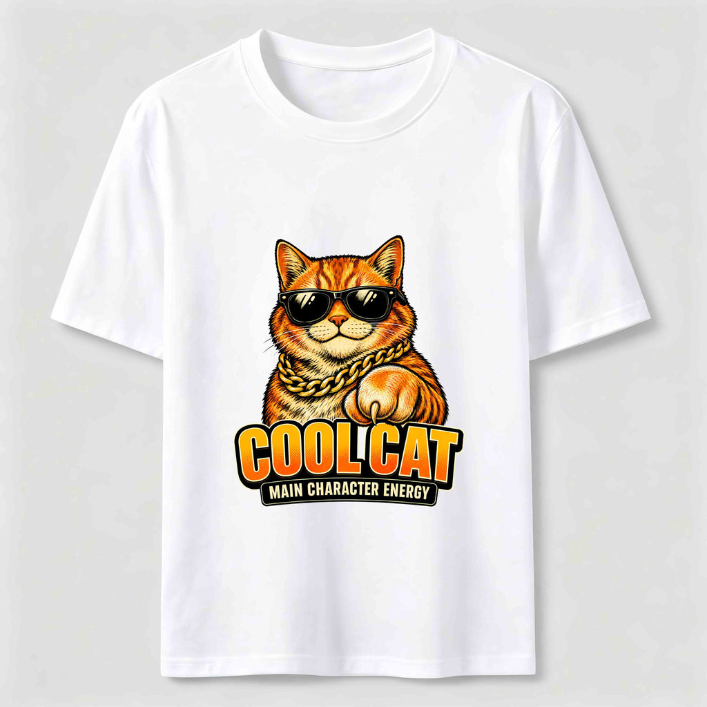 PetTaxClub Cool Cat Main Character Energy Classic T-Shirt