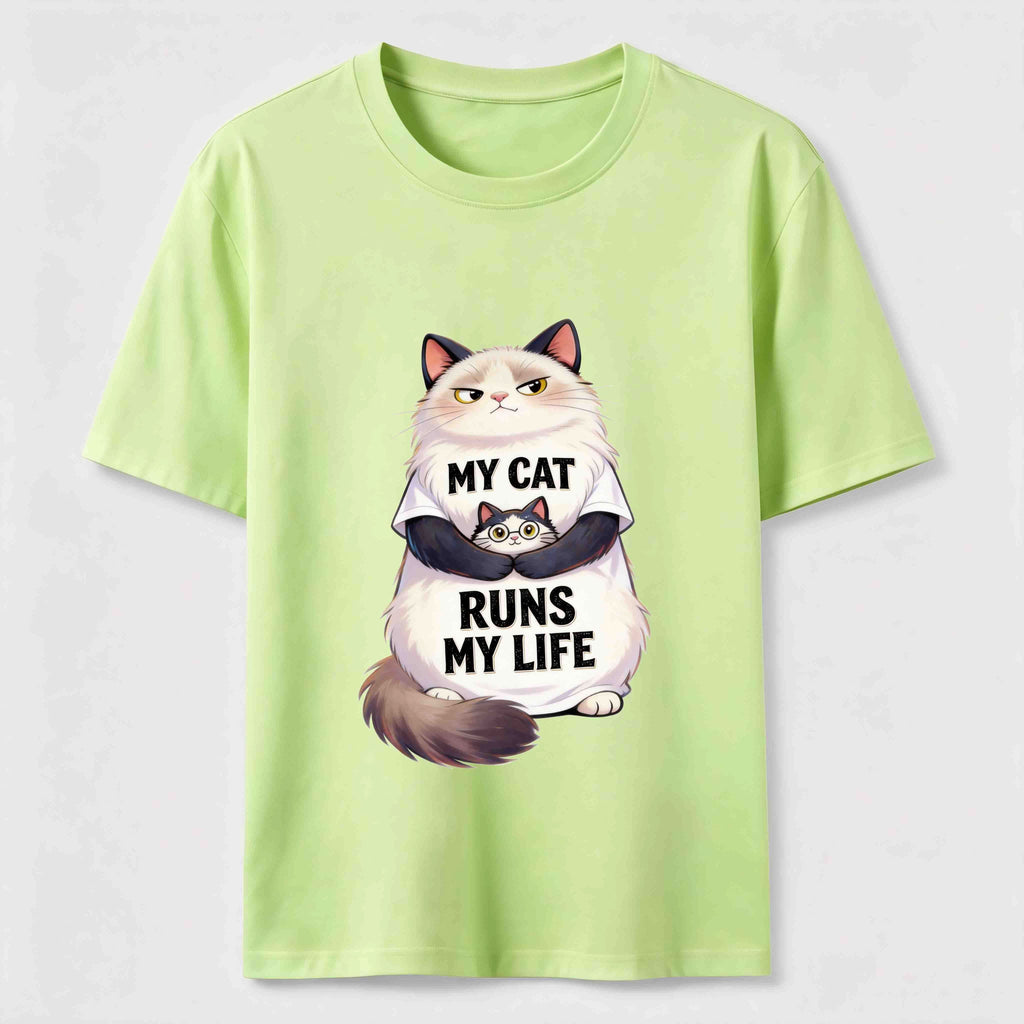 PetTaxClub My Cat Runs My Life Classic T-Shirt