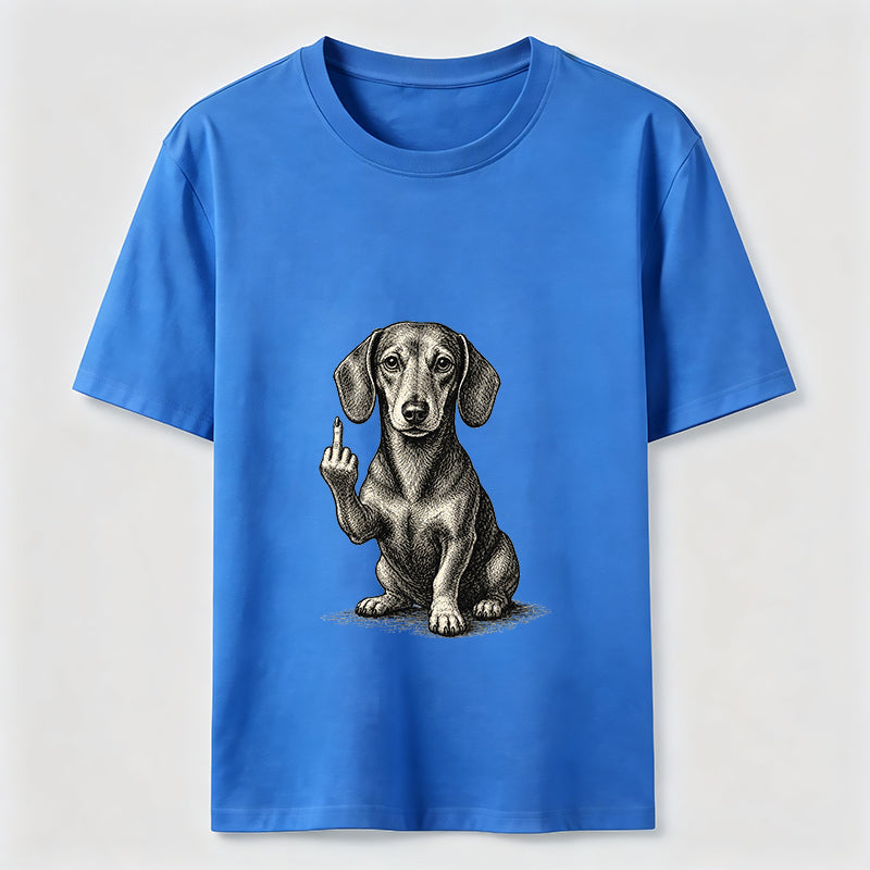 PetTaxClub Sarcastic Wiener Dog Attitude Classic T-Shirt