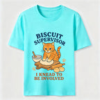 PetTaxClub Biscuit Supervisor Baking Cat Classic T-Shirt