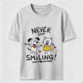 Never Stop Smiling Cat and Dog Classic T-Shirt