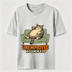 Unemployed Roommate Cat Classic T-Shirt