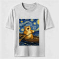 Paddle Under the Stars Cat Classic T-Shirt