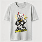 Cute Face Rock Soul Cat Classic T-Shirt