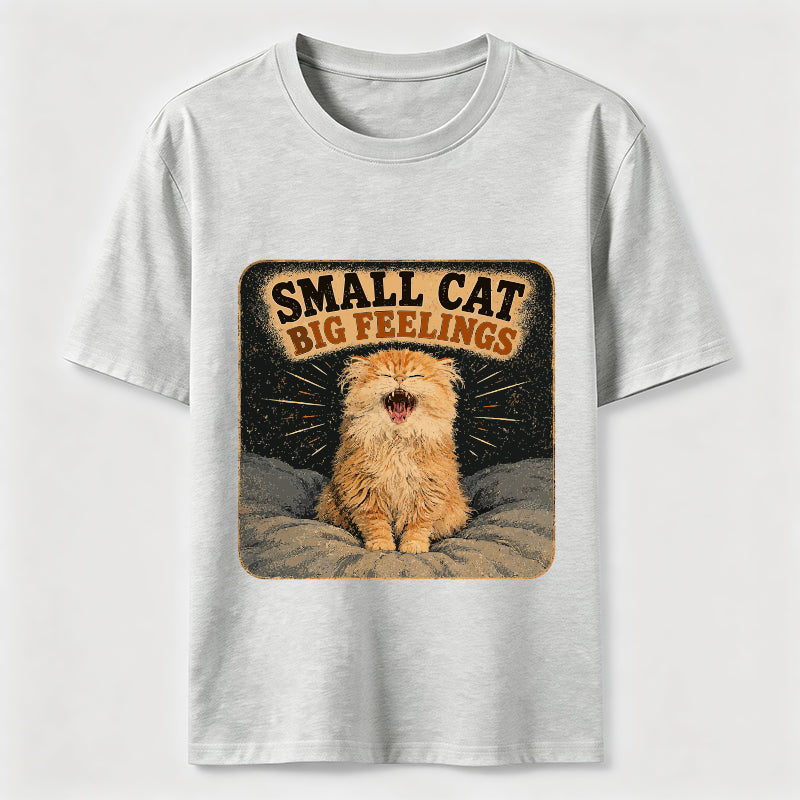 Small Cat Big Feelings Classic T-Shirt