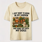PetTaxClub Garden Time with My Dogs Classic T-Shirt