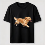 PetTaxClub Running Golden Retriever Classic T-Shirt
