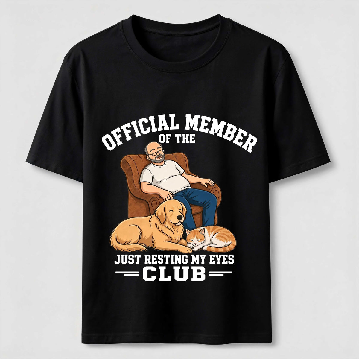 Just Resting My Eyes Club Classic T-Shirt