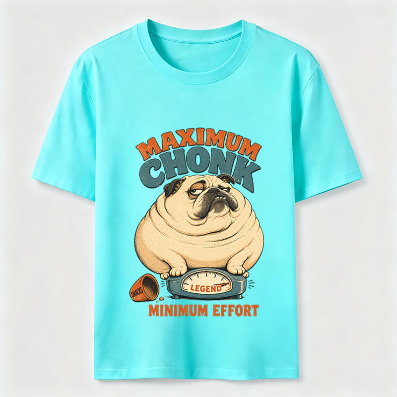 PetTaxClub Maximum Chonk Minimum Effort Pug Classic T-Shirt