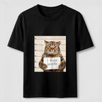 PetTaxClub I Hate People Mugshot Cat Classic T-Shirt