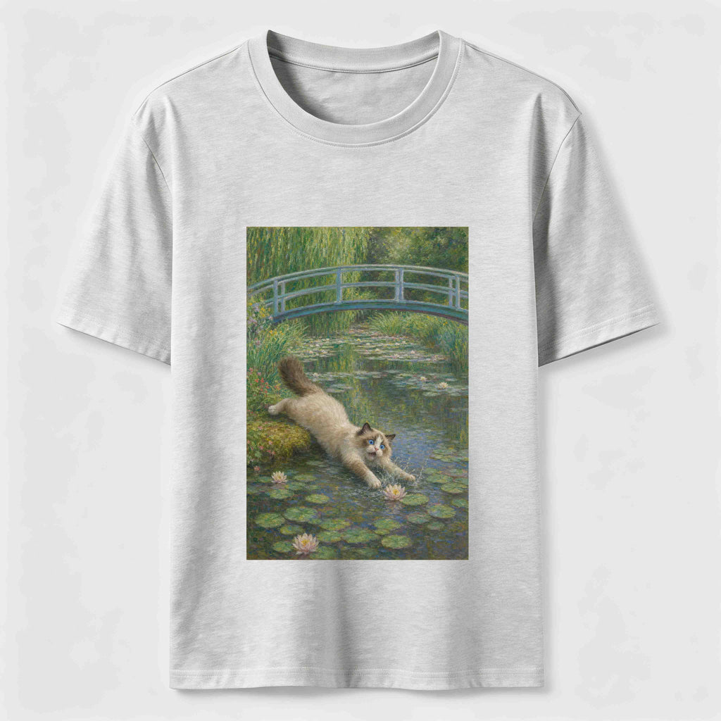 PetTaxClub Pond Panic Cat Classic T-Shirt