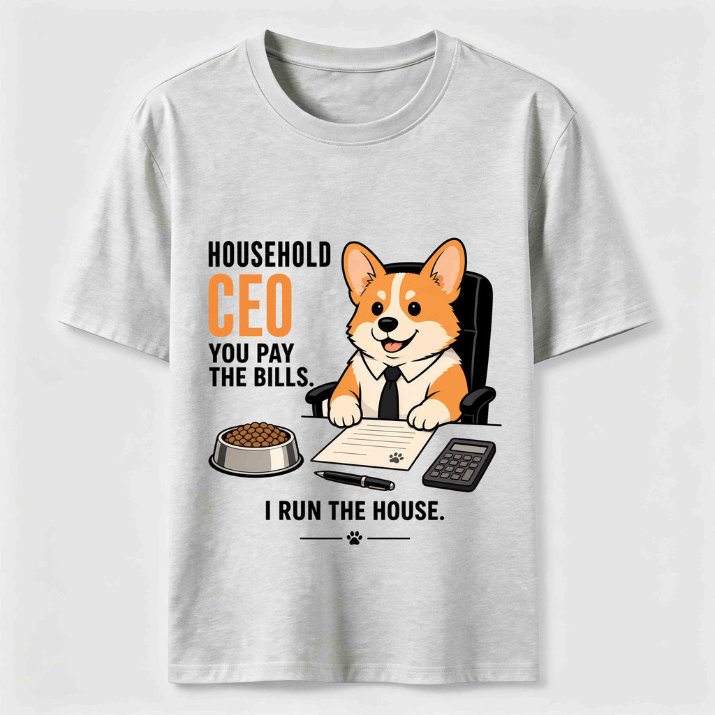 PetTaxClub Household CEO Corgi Classic T-Shirt