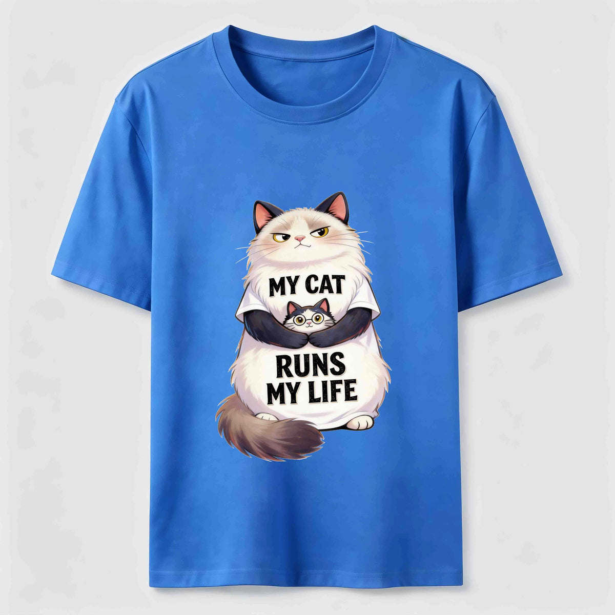 PetTaxClub My Cat Runs My Life Classic T-Shirt