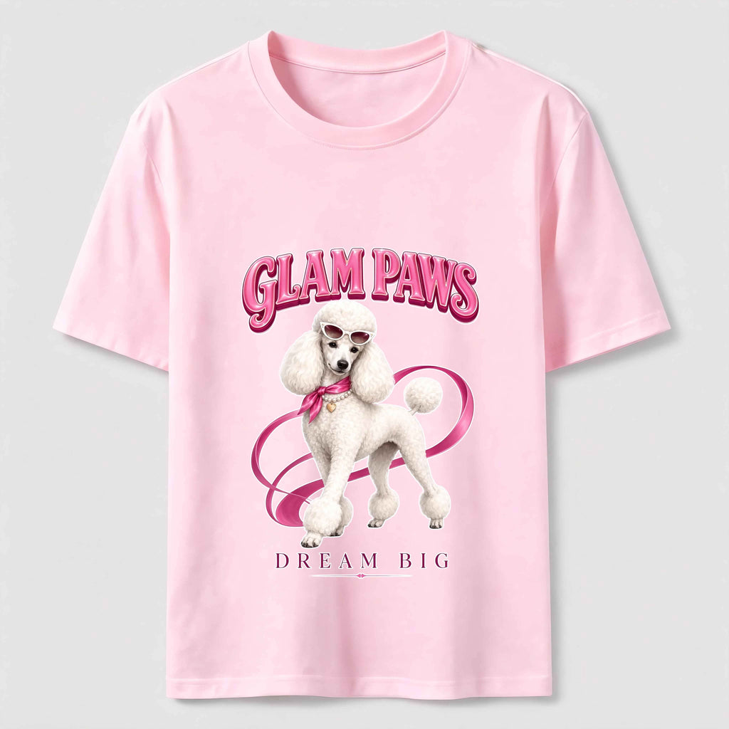 PetTaxClub Glam Paws Fashion Dog Classic T-Shirt