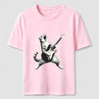 PetTaxClub Rockstar Guitar Cat Classic T-Shirt