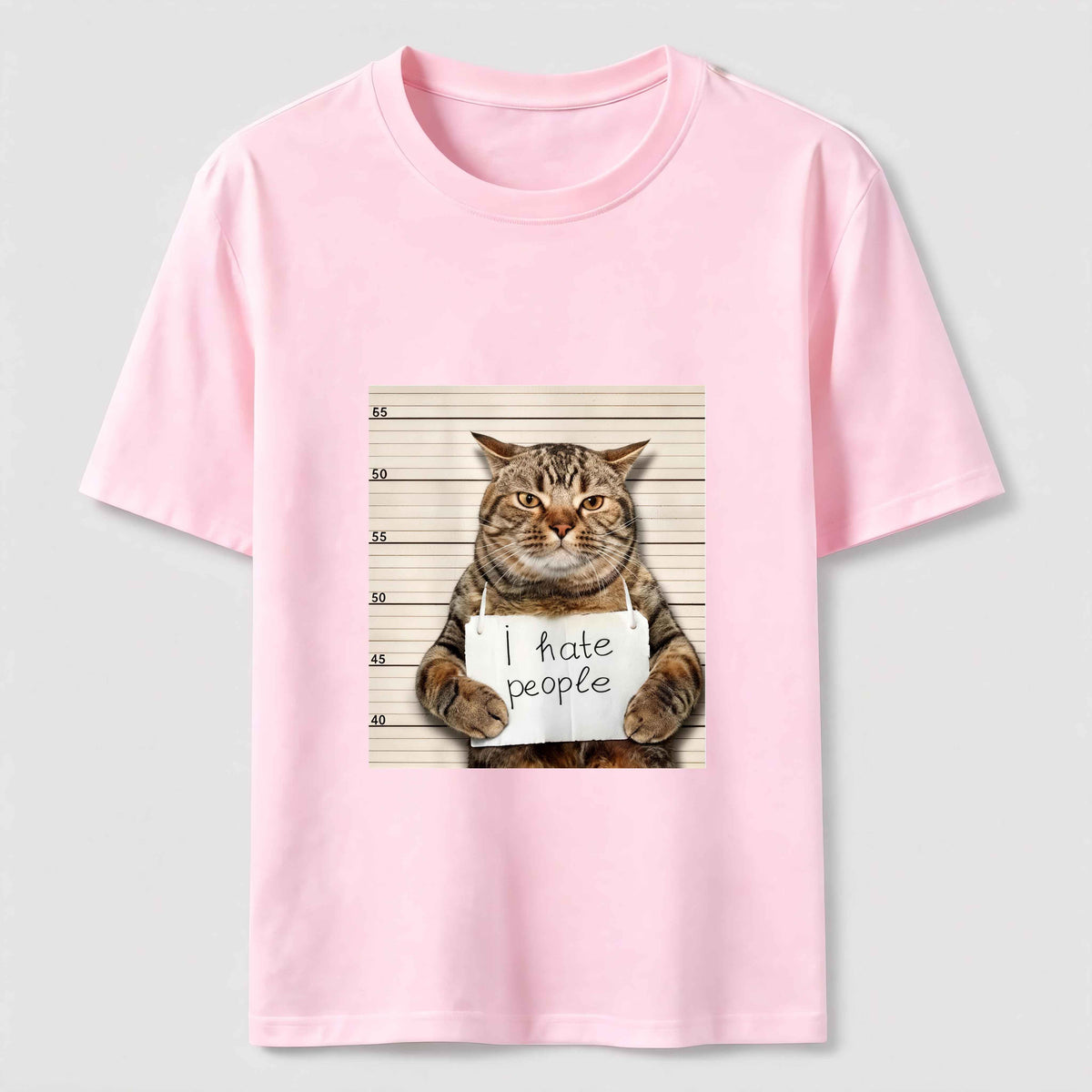 PetTaxClub I Hate People Mugshot Cat Classic T-Shirt
