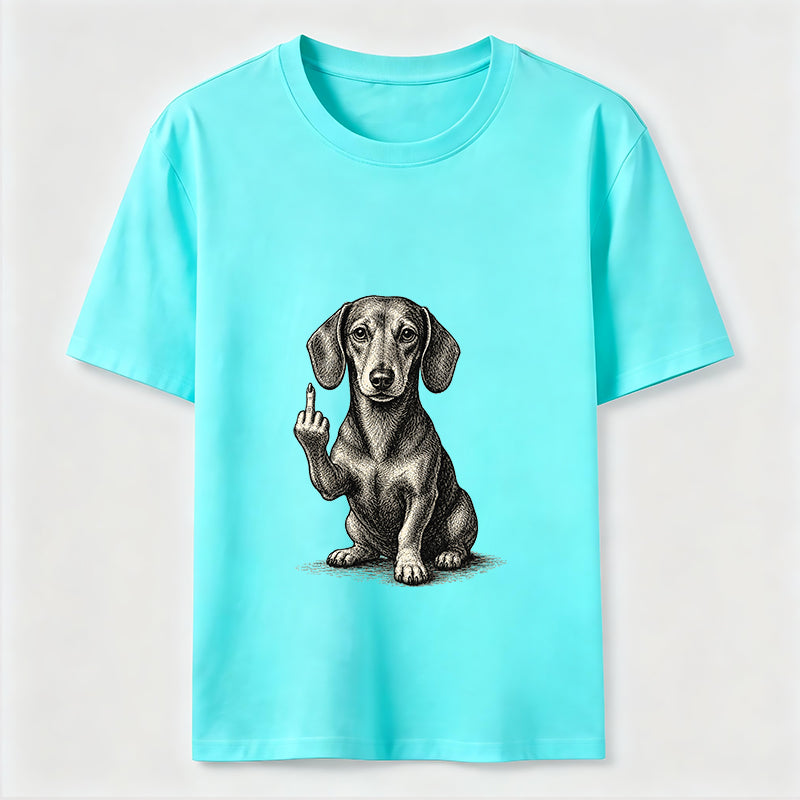 PetTaxClub Sarcastic Wiener Dog Attitude Classic T-Shirt