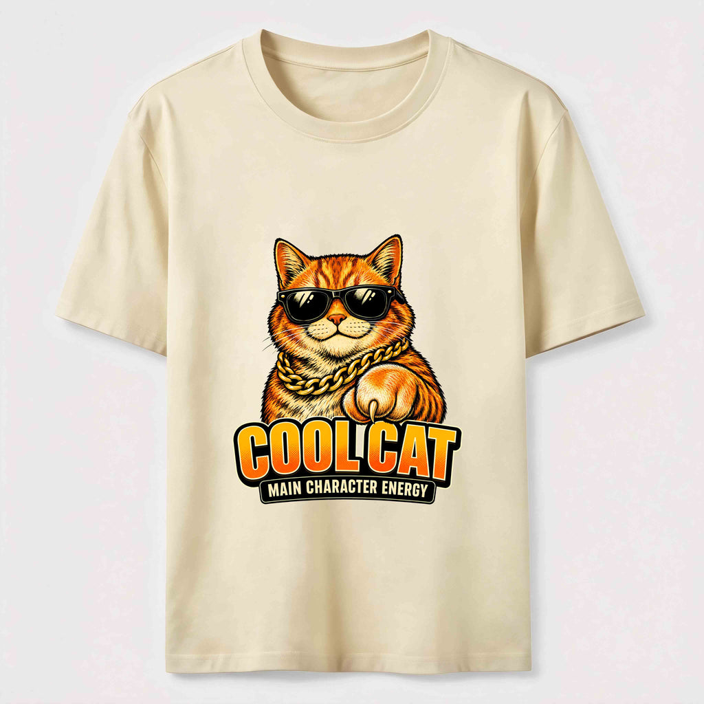 PetTaxClub Cool Cat Main Character Energy Classic T-Shirt