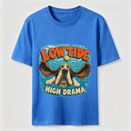 PetTaxClub Low Tide High Drama Basset Hound Classic T-Shirt