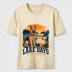 PetTaxClub Lake Days German Shepherd Sidekick Classic T-Shirt