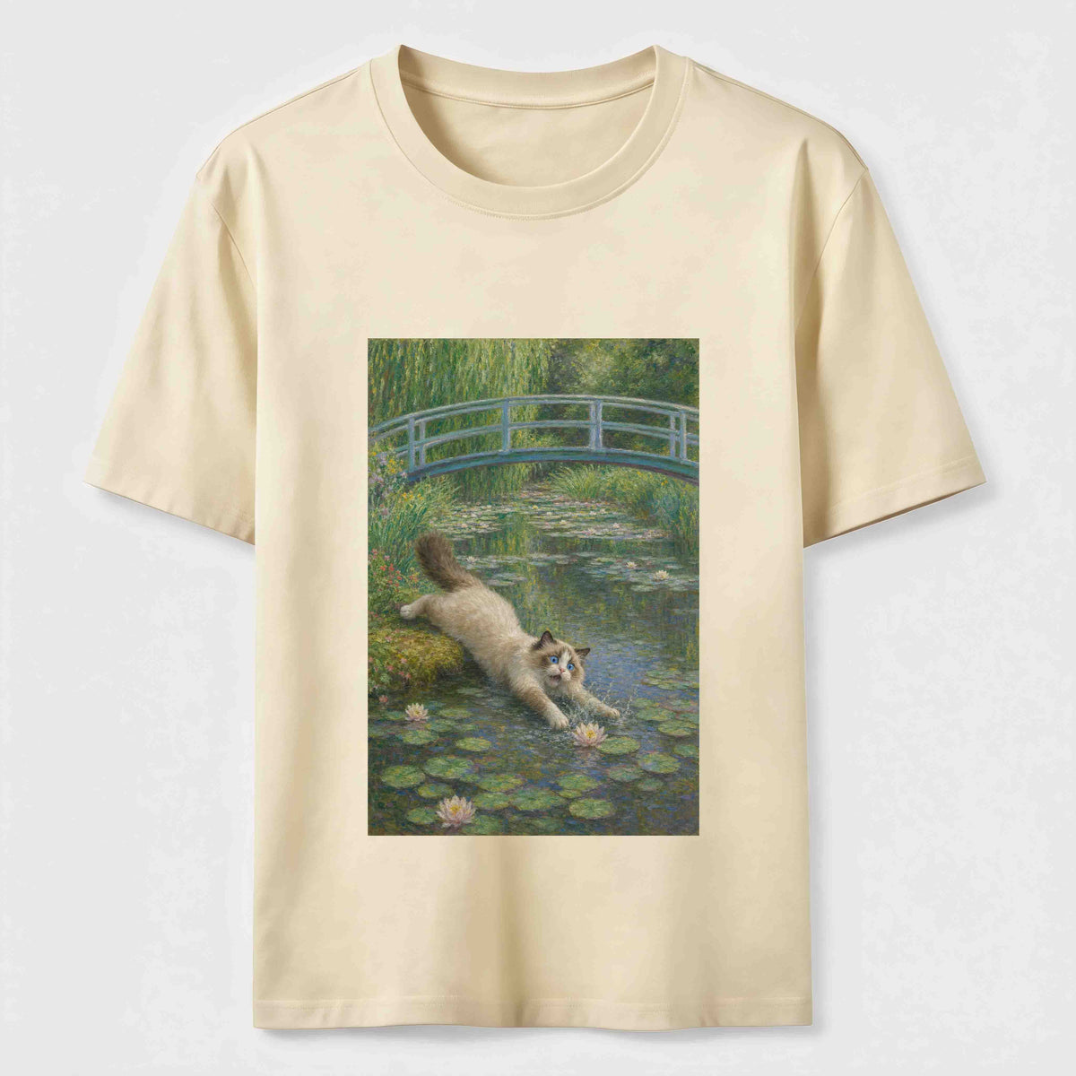PetTaxClub Pond Panic Cat Classic T-Shirt